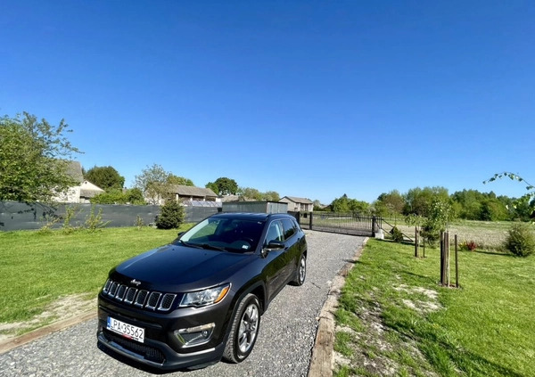 Jeep Compass cena 80000 przebieg: 137000, rok produkcji 2019 z Zduńska Wola małe 497